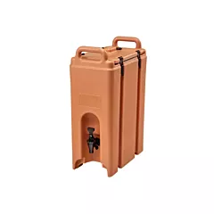 Cambro Camtainer Insulated Beverage Container, Coffee Beige,