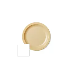 Cambro camwear plate, white, 6.5