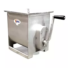 Nella 44 Lb Manual Non-Tilting Mixer, Stainless Steel