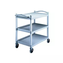 Cambro KD Utility Cart, Speckled Gray, 400lbs - BC340KD480 0
