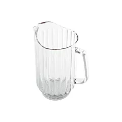 Cambro standard pitcher, clear, 48 oz - p480cw135 025/p480cw