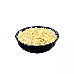 Cambro Ribbed Bowl Round, Black, 8