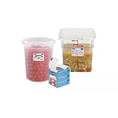 Cambro Store Safe Food Rotation Label Laser Sheet, 30 x 100