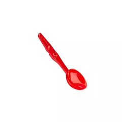 Cambro camwear socouvercle deli serving spoon, red, 13