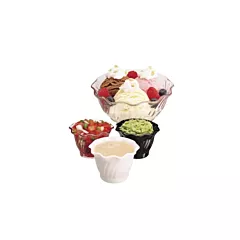 Cambro camwear swirl bowl, noir, 13 oz - srb13cw110 025/srb