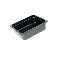 Cambro Camwear Pan, Black, 1/2 Size 4