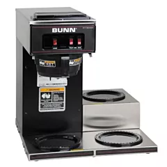 Bunn Pourover Coffee Brewer with 3 Warmers, 60 Cups /Hour(13300.6004)
