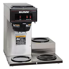 Bunn Pourover Coffee Brewer with 3 Warmers, 60 Cups /Hour - VP17-3(13300.6005)