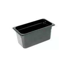 Cambro Camwear Pan, Black, 1/3 Size 6