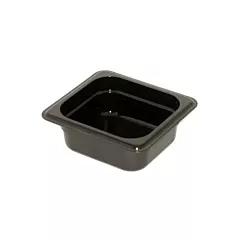 Cambro camwear pan, noir, 1/6 size 2.5
