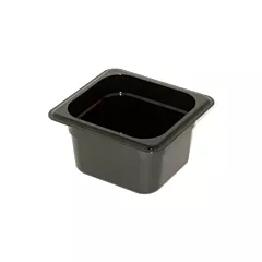 Cambro Camwear Pan, Black, 1/6 Size 4