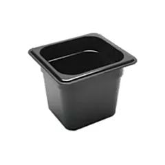 Cambro camwear pan, noir, 1/6 size 6