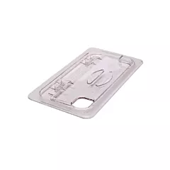 Cambro camwear flipcouvercles insert cover, clear, 1/3 size - 025/