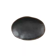 Steelite Greystone Oval Plate, 9.5