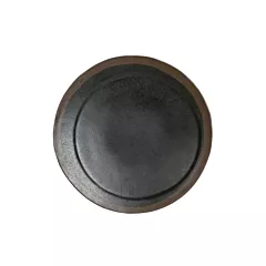 Steelite greystone round plate, 10.25