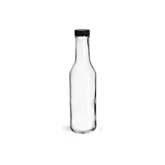 Clear Glass Wo ozy Bottle, 8 oz - 4045-17 1807/4045-17