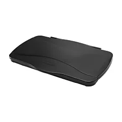 Rubbermaid Slim Jim Hinge Lid, Black