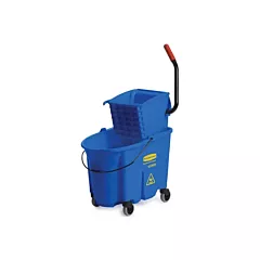 Rubbermaid colour-coded wavebrake side press combo, blue - f