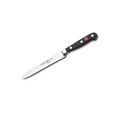 Wusthof Classic Serrated Utility Knife, 14cm - 1040101614 05