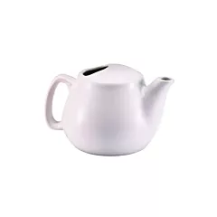 Browne Ceramic Teapot, White, 16 oz - 564023W 016/564023W