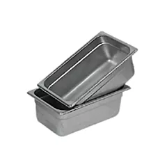 Browne stainless steel steam table pan, 1/3 size, 2.5