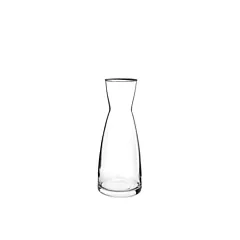 Bormioli Rocco Ypsilon Carafe, 9.5 oz w/ 6 & 9 oz Tide Lines