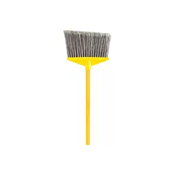 Rubbermaid angled broom w/ handle, gray - fg637500gray 152/f