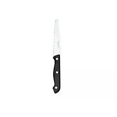 World tableware steak knife, noir handle, round tip 9