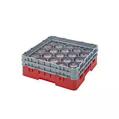 Cambro 16-Compartment Camrack, Gray, 10-1/8