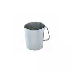 Vollrath stainless steel cream pitcher, 16 oz - 95160 1900/9