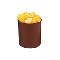 Cambro Crock, Black, 1.2 qt - CP12110 025/cp12110