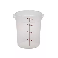 Cambro Round Container, Translucent, 4 qt - 4PP190 025/4pp19