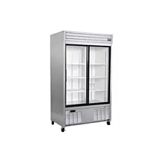 Habco dependable series merchandising refrigerator, 2-door,