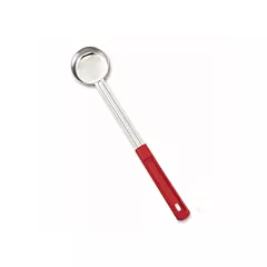 Browne stainless steel food portioner, socouvercle, red, 2 oz - 57