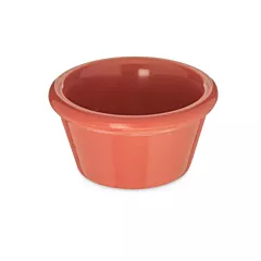 Carlisle Plain Sunset Orange Ramekin, 2 oz - S852 52 376/S85