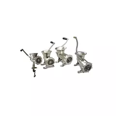 Omcan Cast Iron Clamp-Style Manual Meat Grinder - 21792 (RFS