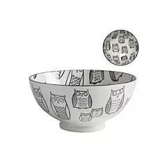 Torre & tagus kiri porcelain bowl, owl design, 8