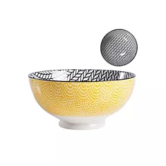 Torre & tagus kiri porcelain bowl, rope design, 8