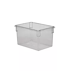 Cambro food box, clear, 18
