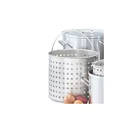 Vollrath stainless steel perforated basket, 32 qt - 1900/68