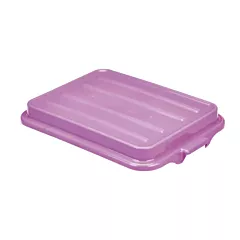 Vollrath Traex Food Storage Box Snap-On Lid, Purple, 20