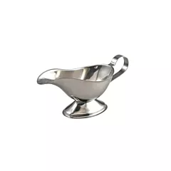 Browne stainless steel gravy boat w/ gadroon base, 5 oz - 51