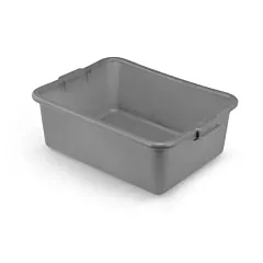 Vollrath Grey Bus Bin, 7