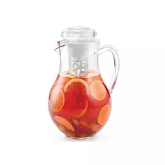 Tablecraft Center Ice Core Pitcher, Clear, 0.5 gal - 319 558