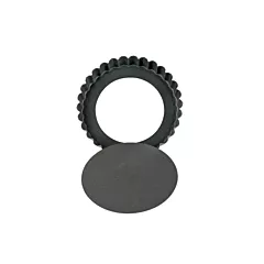 Browne low rim quiche pan w/ removable bottom, 4.75