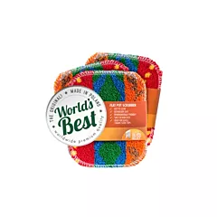 World's Best Scrubber Pad, Assorted Pack - V-M 1327/V-M