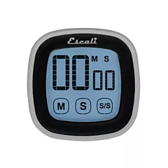 Escali Touch Screen Timer, Black - TMDGTS 702/TMDGTS