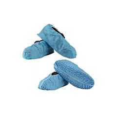 Shoe Covers Regular, Blue, Non-Skid 100/box