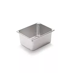 Vollrath super pan v stainless steel steam pan, 1/4 size, 6