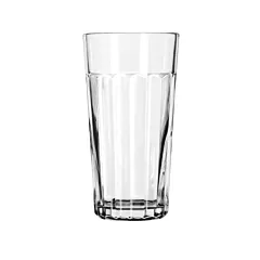 Libbey 20 Oz Paneled Tumbler Glass, 24 /Case